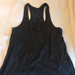 Dark grey lululemon tank